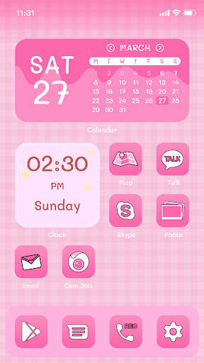 Wow Bear Theme - Icon Pack screenshot 1