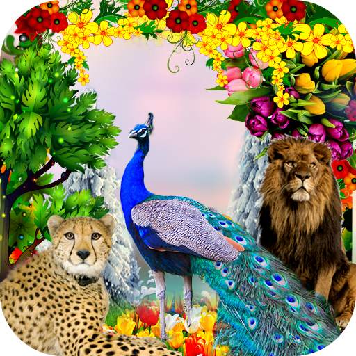 Peacock & Nature Photo Frames 2.2