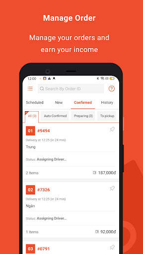 ShopeeFood - Đối Tác Nhà Hàng screenshot 1