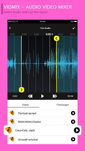 VidMix : Audio Video Mixer - Video Editor screenshot 4
