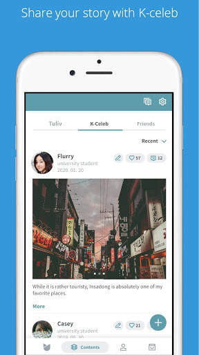 Tuliv-Live Korean-learning video chat screenshot 4