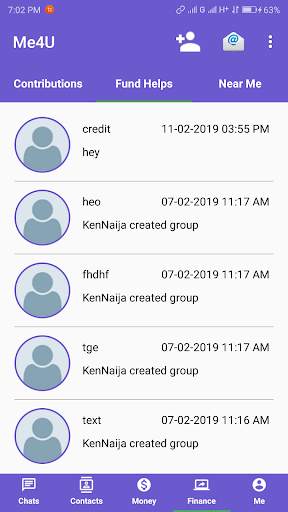 Me4U - Chat Shop Send and Receive Money instantly screenshot 8