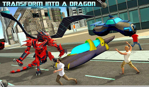 Incredible Dragon Robot 3D screenshot 5