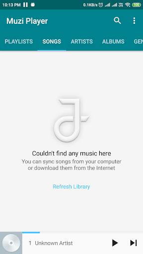 Muzi Player: A Smart Music Player screenshot 1