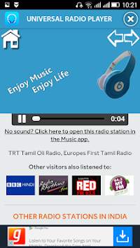 Universal Radio Player screenshot 6