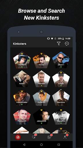Kinky Dating Chat & Gay Date Lifestyle App - GFet screenshot 2