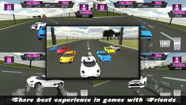 Real Racing In Car screenshot 4
