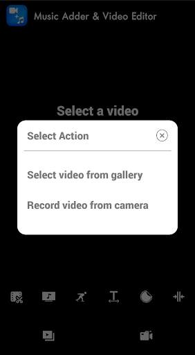 Music Adder   Video Editor : Add Music to Video screenshot 2