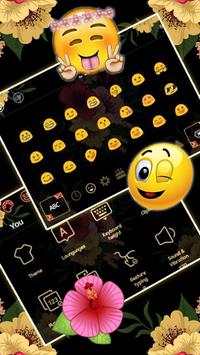 Vintage Flower Keyboard screenshot 3
