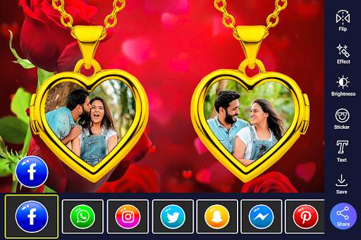 Love Locket Dual Photo Frame screenshot 6
