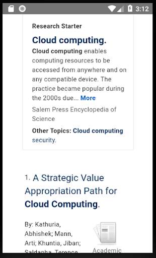Single Window Search for IIT Delhi e-Resources screenshot 2