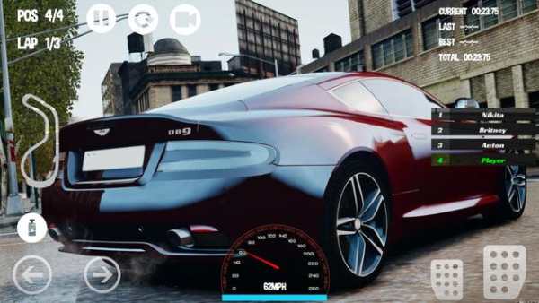 Car Racing Aston Martin Game screenshot 1