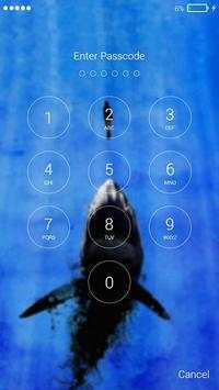 Hungry Shark Lock Screen screenshot 1