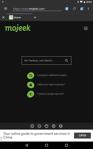 Privacy Browser Ücretsiz screenshot 5