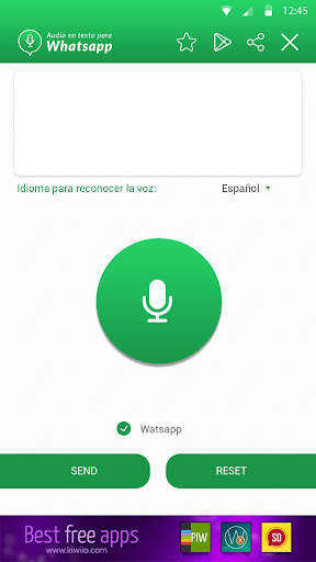 Text Audio for WhatsApp screenshot 1