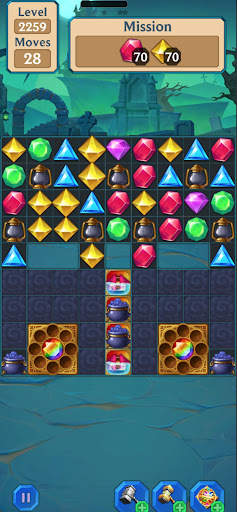 Magic Quest - Match 3 Jewel screenshot 1