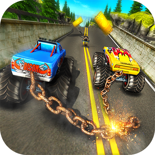 Цепные грузовики-монстры: Ramp Racing Stunts иконка
