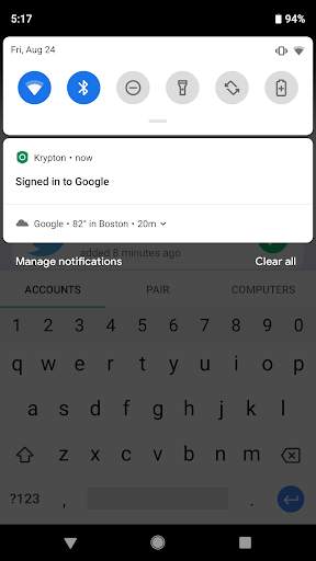 Krypton Authenticator screenshot 3