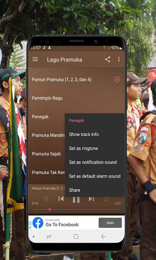 Lagu Pramuka Terpopuler Offline screenshot 4