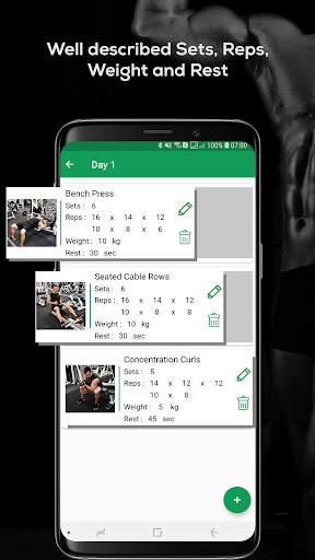 Fitvate - Gym & Home Workout screenshot 7