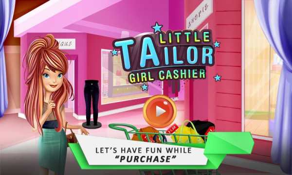 Little Tailor Girl Cashier Shop Cash Register screenshot 5