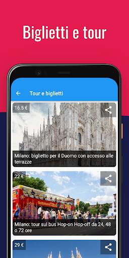 MILANO Guida Biglietti & Hotel screenshot 7