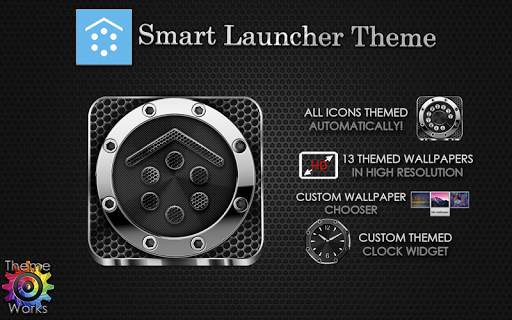 Smart Launcher Theme Mech screenshot 10