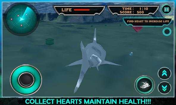 Angry Sea White Shark Revenge screenshot 4