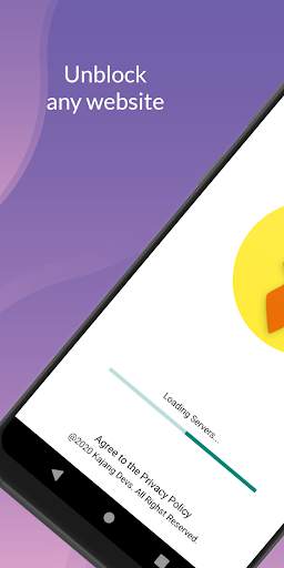 VPN free & secure fast proxy shield by ZVPN screenshot 1