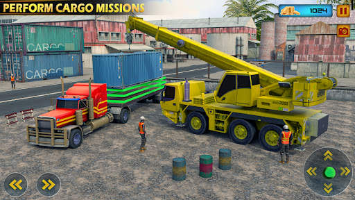 Crane Driving Simulator Game screenshot 1