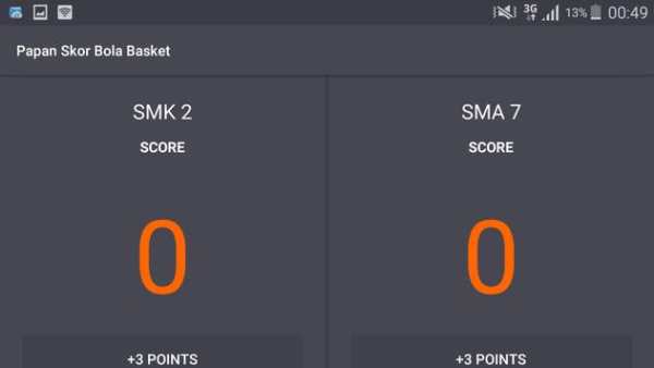Papan Skor Bola Basket (Basketball Scoreboard) screenshot 5
