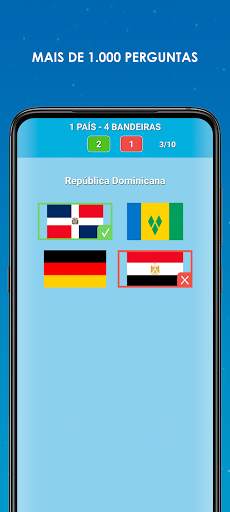 Países e capitais e bandeiras do mundo - geografia screenshot 3