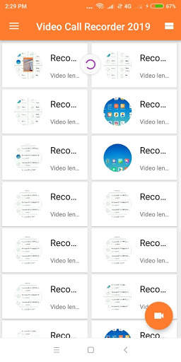 Video Call Recorder 2019 screenshot 4