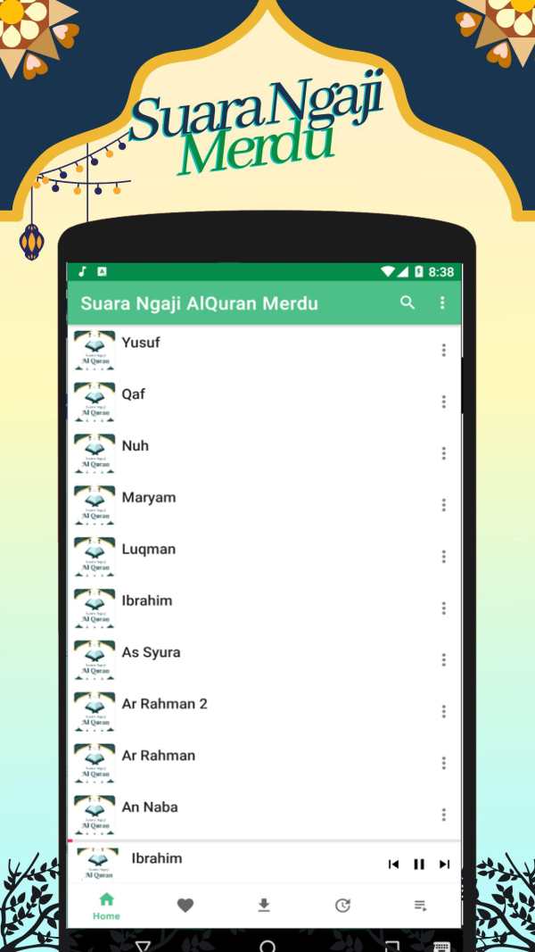Islamic Quranic Recitation screenshot 2