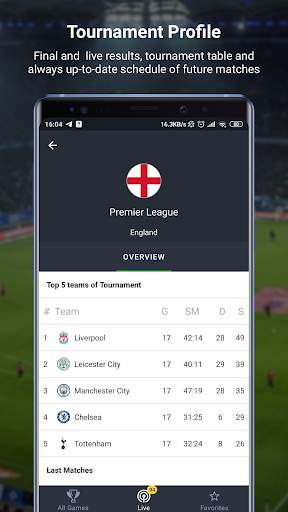 777score - Live Soccer Scores, screenshot 2
