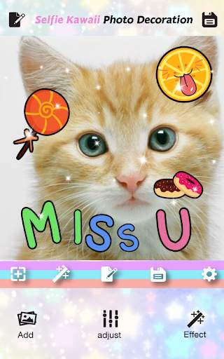 Selfie Kawaii Photo Editor screenshot 1