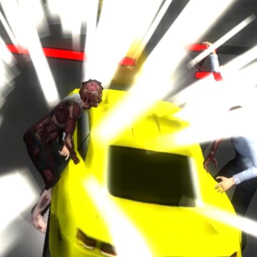 Car Racing Shooting Zombies Free Game icon