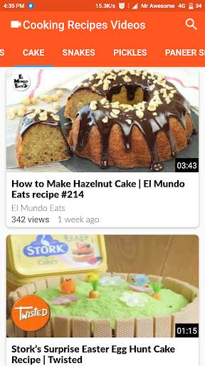 Cooking Recipes Video screenshot 4