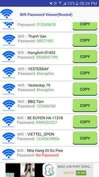 Wifi Password Recovery (Rooted request) screenshot 1