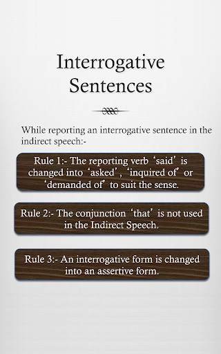 Grammar : Reported Speech Lite screenshot 17