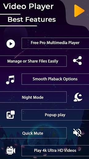 Video Player - Magic Media Player 1 تصوير الشاشة