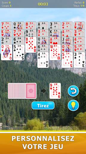 Golf Solitaire - Jeu de Cartes screenshot 21