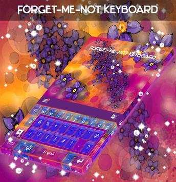 Forget-me-not Keyboard screenshot 1