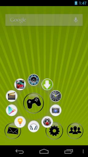 CircleLauncher Swipe screenshot 1