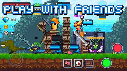 Pixel Survival World - Online Action Survival Game screenshot 10