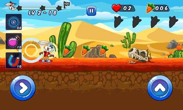 Looney Bunny Skater Dash screenshot 5