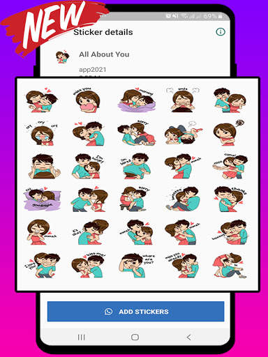 Love Stickers 2021 For WhatsApp screenshot 8