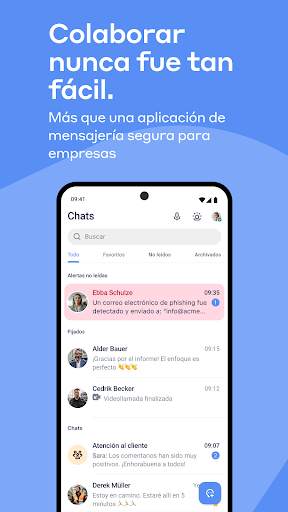 Teamwire - Business Messenger screenshot 1