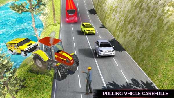 Offroad Tractor Pulling Simulator - Mudding Games screenshot 4