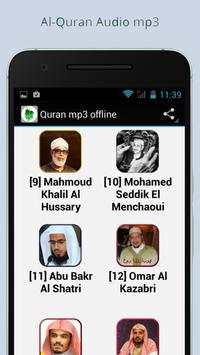 Holy Quran mp3 screenshot 1